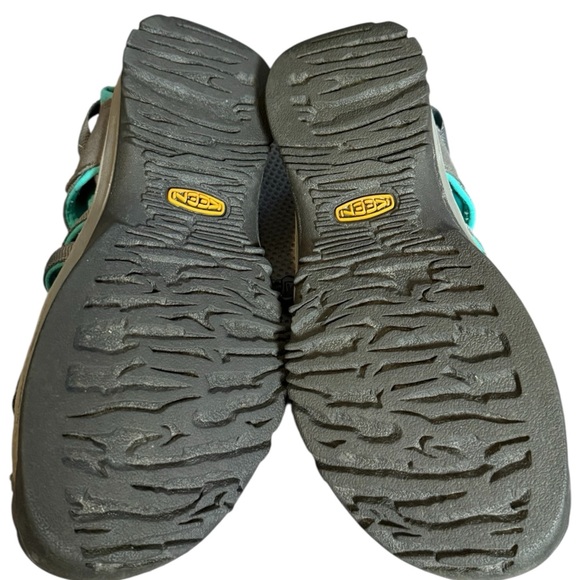 Keen Sandals Women‎ 8 Blue Gray Whisper Waterproof Hiking Trail Outdoors - Picture 6 of 8